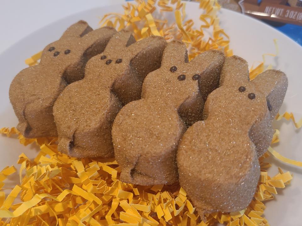 chocolate pudding peeps