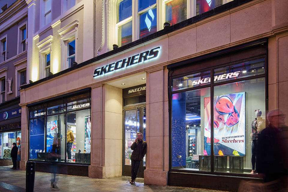 Skechers’ new Dublin, Ireland store. - Credit: INFINITE3D