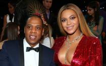 Blue Ivy (Blauer Efeu) heißt die Tochter von Jay-Z und Beyoncé, im Juni 2017 bekam das Paar dazu noch Zwillinge. Die heißen Rumi und Sir: Rumi scheint eine Hommage an einen persischen Poeten zu sein und steht für "Fließende Schönheit". Und Sir? Da hat sich wohl der Standesdünkel durchgesetzt. (Bild: Mark Davis/CBS via Getty Images)