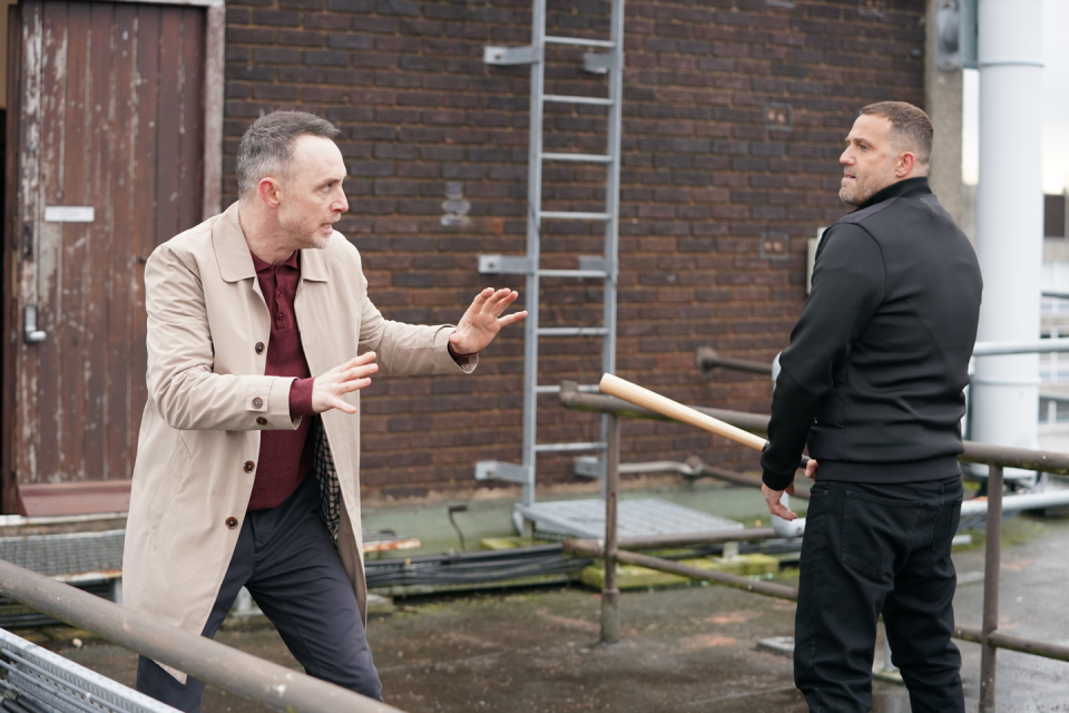 james nightingale and warren fox in hollyoaks