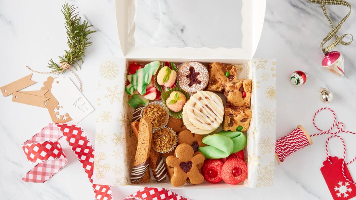 christmas cookie box