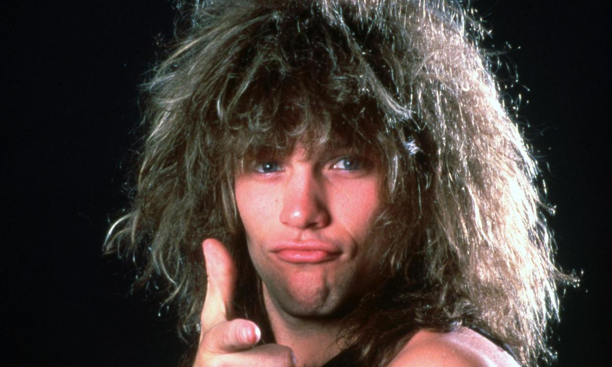 <span>He can never get back there … Jon Bon Jovi on Thank You, Goodnight. </span><span>Photograph: Icon and Image/Getty Images</span>