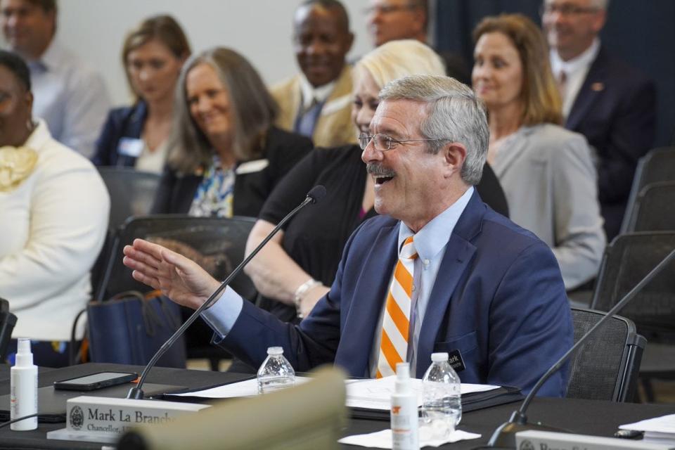 Mark La Branche served as UT Southern's inaugural chancellor, a key figure in the transition process from a religiously-affiliated private college to a public university.