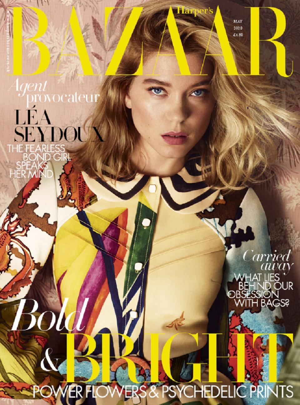 Lea Seydoux (Harper’s Bazaar UK/Alexi Lubomirski)