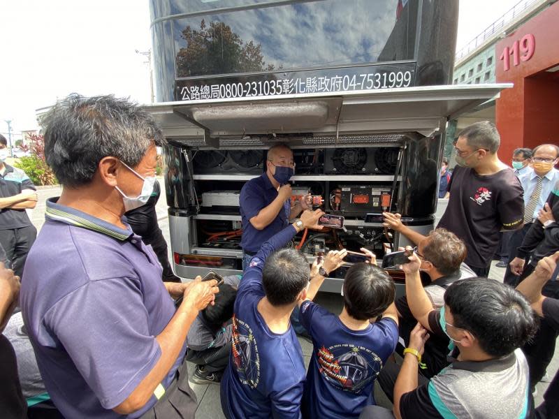 彰化電動公車將上路　消防局訓練救災安全緊急應變處置