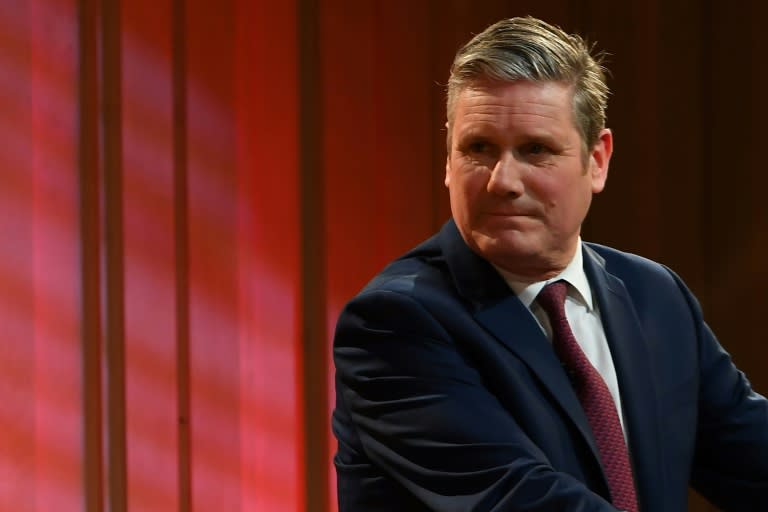Labour party leader Keir Starmer is hoping to claw back power on councils in areas that voted Conservative at the last general election (AFP/ANDY BUCHANAN)