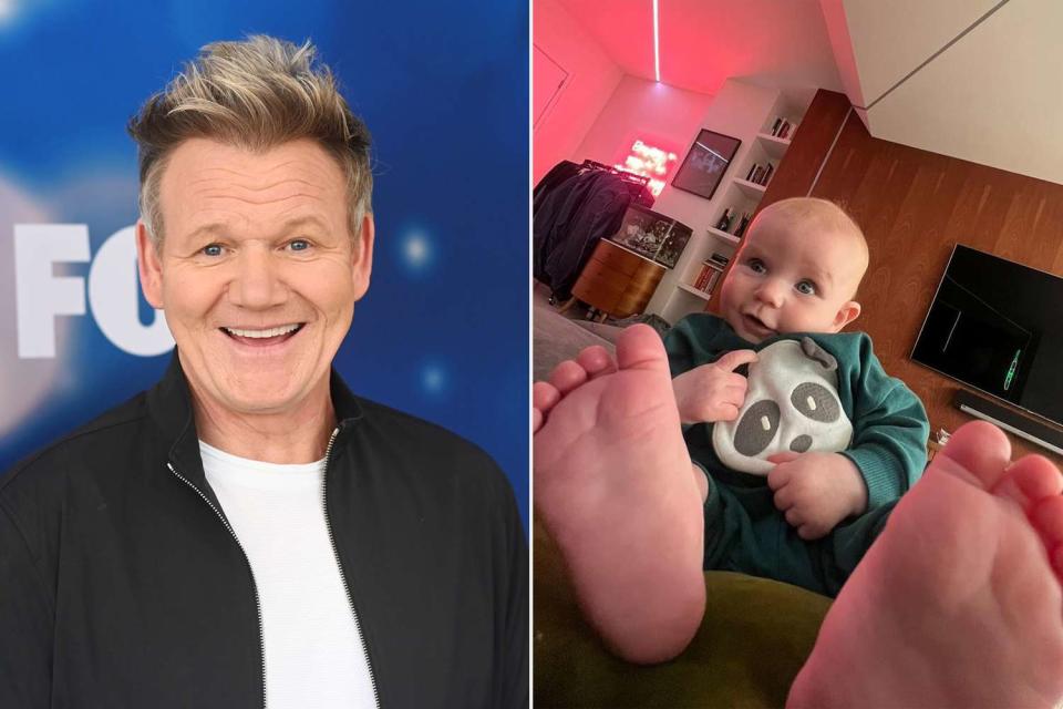 <p>Gilbert Flores/Variety via Getty; Gordon Ramsay/Instagram</p> Gordon Ramsay and son Jesse James