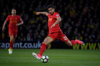 Britain Football Soccer - Watford v Liverpool - Premier League - Vicarage Road - 1/5/17 Liverpool's Emre Can Reuters / Toby Melville Livepic