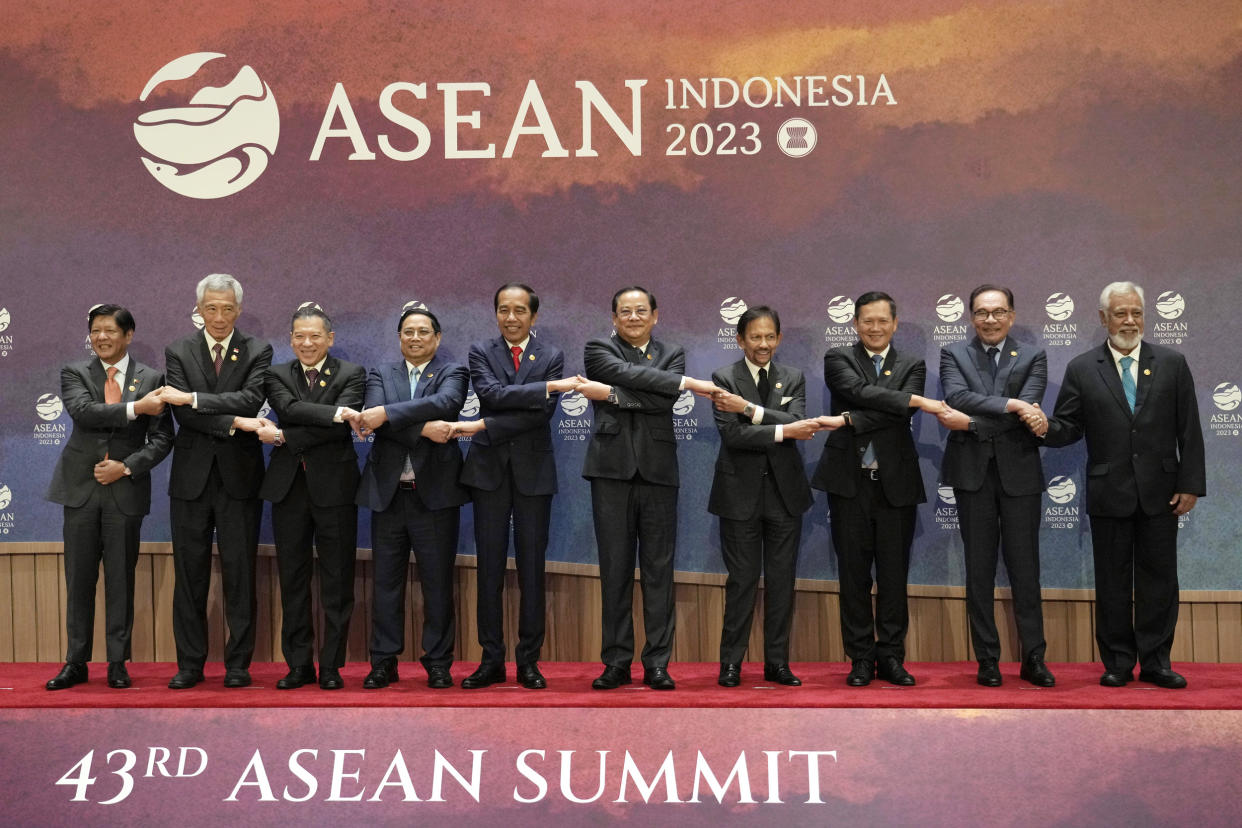 ASEAN summit Indonesia (Achmad Ibrahim / AP)