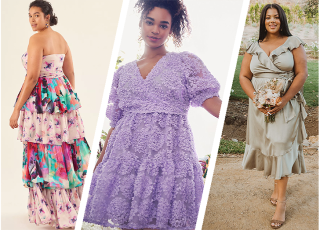 The 9 Best Places to Shop for a Plus-Size Wedding Guest Dress