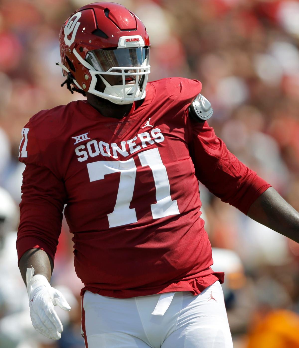 Jaguars select Oklahoma OL Anton Harrison in 1st round of NFL draft