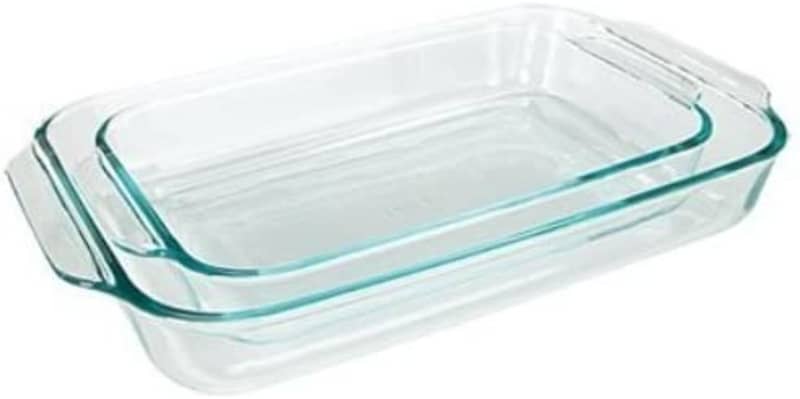 Pyrex Basics Oblong Baking Dishes, 2-Piece Set