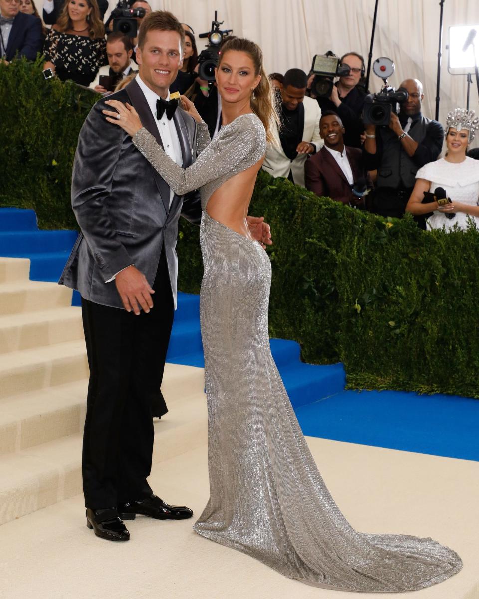 Tom Brady & Gisele Bündchen at the 2017 Met Gala