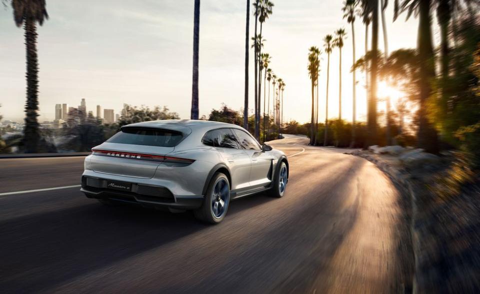 3) Porsche Mission E-Cross Turismo