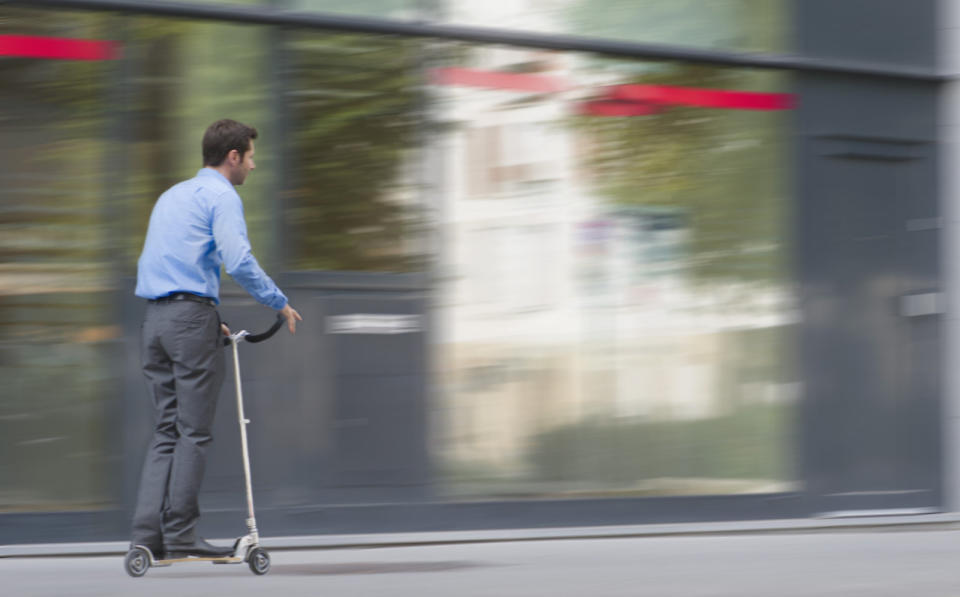 Uber reportedly wants a piece of the growing scooter-sharing biz in San