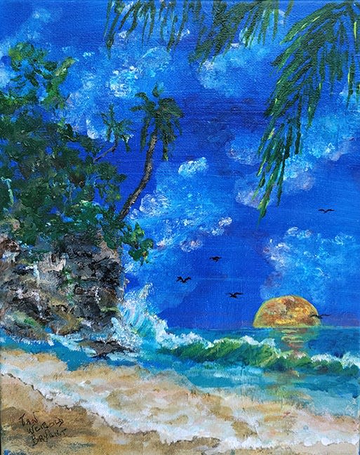 Paintings by artist Jan Weigold Bryant and artists in her classes will be featured at the Studios of Cocoa Beach from Oct. 3 through 29, 2023. Visit studiosofcocoabeach.org.