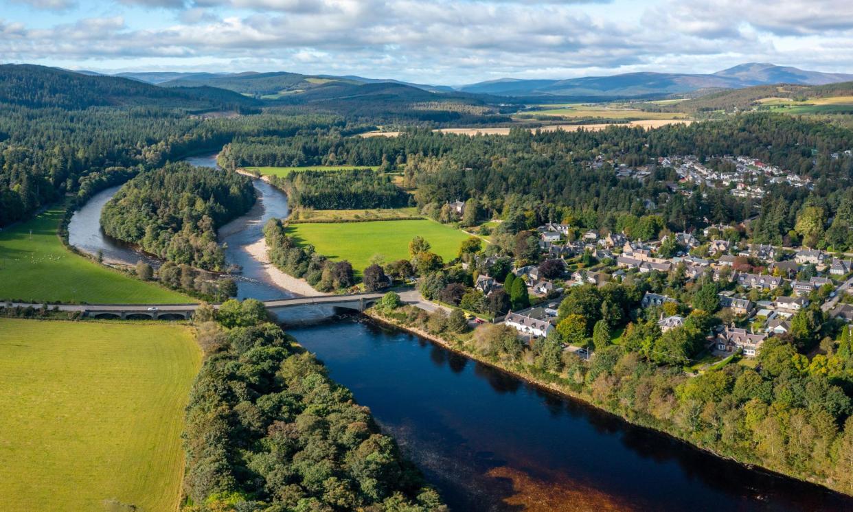 <span>The village of Aboyne, Aberdeenshire. </span><span>Photograph: Iain Masterton/Alamy</span>