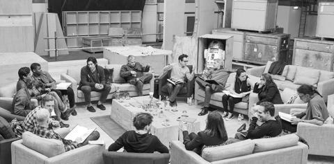 star wars episode 7 cast photo