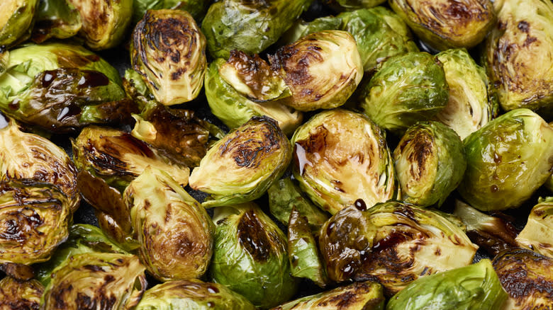 crispy Brussels sprouts