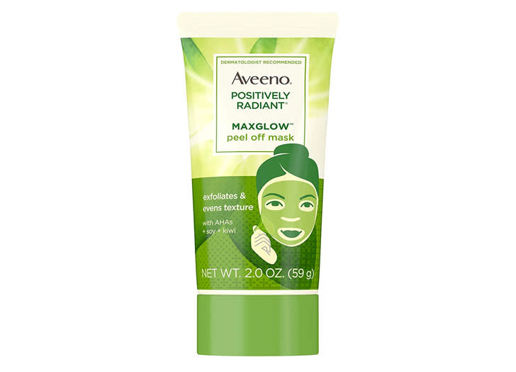 Dull Skin: Aveeno Positively Radiant MaxGlow Peel Off Mask