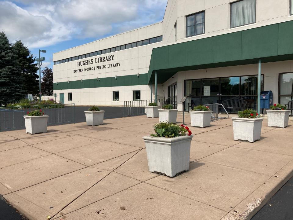 Eastern Monroe Public Library's Hughes branch in Stroudsburg is home to a mail-in ballot drop box.