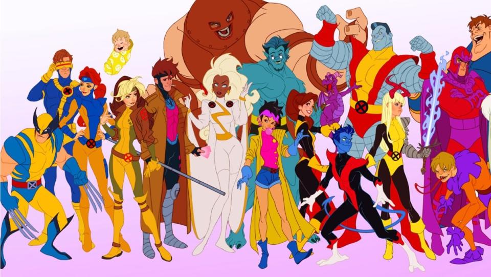 Various Disney-styled X-Men by artist Mark Brooks.