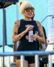 <p>Miley Cyrus fuels up and hangs out at soundcheck in Miami, ahead of her <em>Miley's New Year's Eve Party</em> concert, which will air on Peacock and NBC from 10:30 p.m. to 12:30 a.m. on Dec. 31.</p>