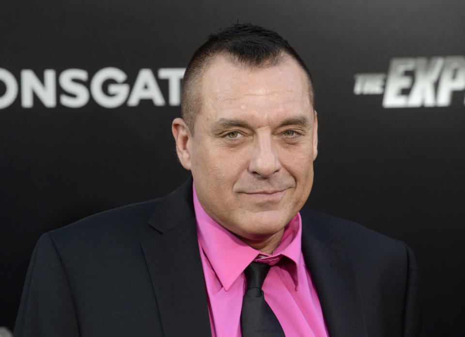 Actor Tom Sizemore is currently hospitalized with a brain aneurysm.  (Photo: Getty)