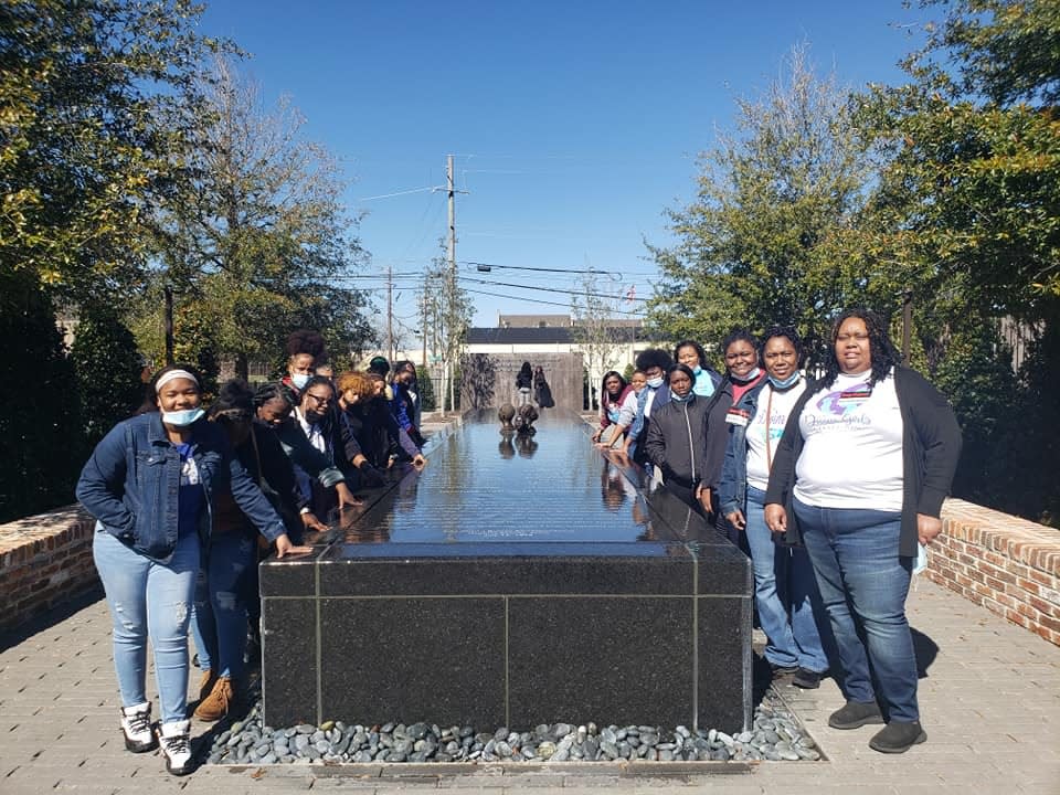 The Divine Girls Coalition of Sumter County received funding from the Black Belt Community Foundation to visit the Legacy Museum.