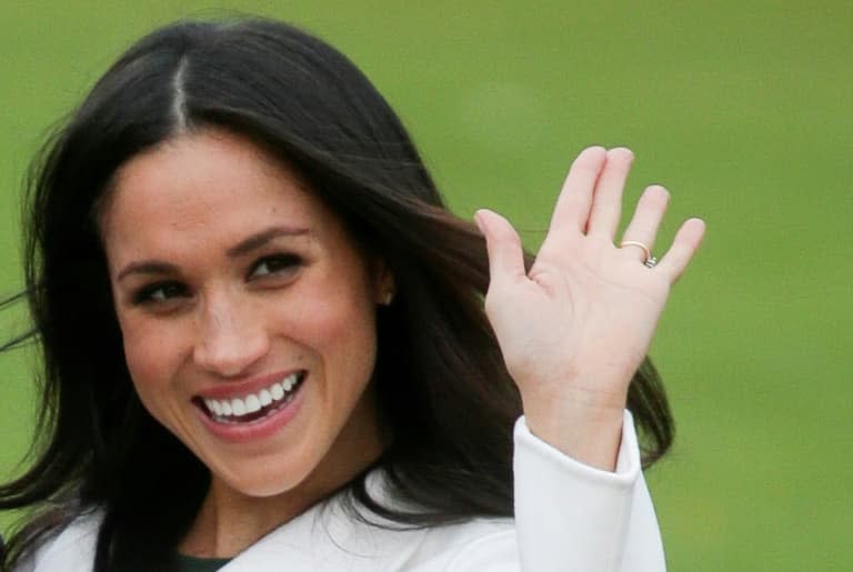 Meghan Markle en novembre 2017 à Londres - Daniel LEAL-OLIVAS © 2019 AFP