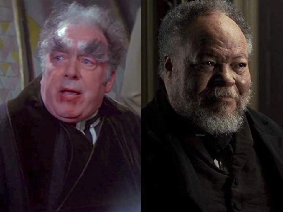 Freddie Jones and Stephen McKinley Henderson as Thufir Hawat in "dune"