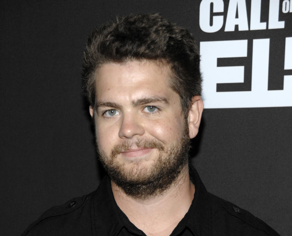 FILE - This Sept. 3, 2011 file photo shows Jack Osbourne at the "Call of Duty: Modern Warfare 3" video game launch party in Los Angeles. Jack Osbourne is facing a diagnosis of multiple sclerosis. The former reality star and son of Ozzy and Sharon Osbourne revealed his health crisis in an interview with People released Sunday, June 17, 2012. He told the magazine he was angry and frustrated when he found out, and he's concerned about his family. (AP Photo/Dan Steinberg, file)