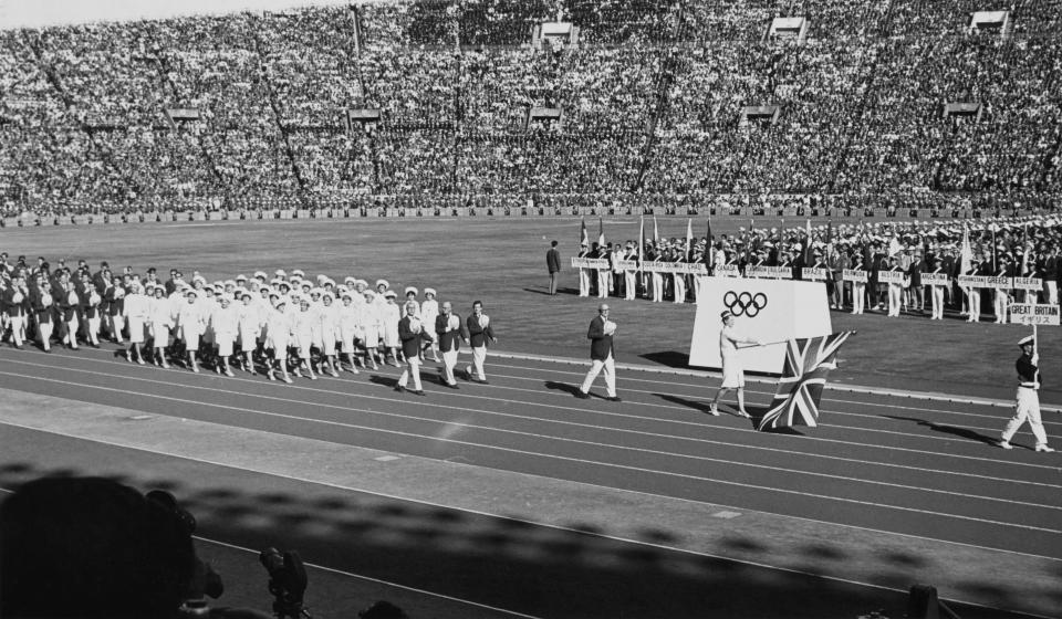 Opening ceremony at the 1964 Tokyo Olympics (Getty)
