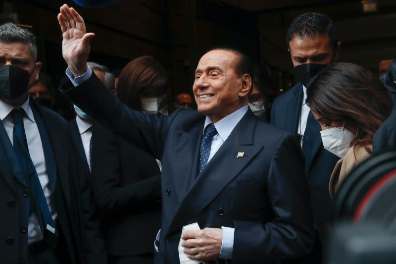 ▲義大利前總理貝魯斯柯尼（Silvio Berlusconi）投書媒體強調的里雅斯特港重要戰略地位，並稱「不能落入一帶一路的『不友善』手中」。（圖／美聯社／達志影像）