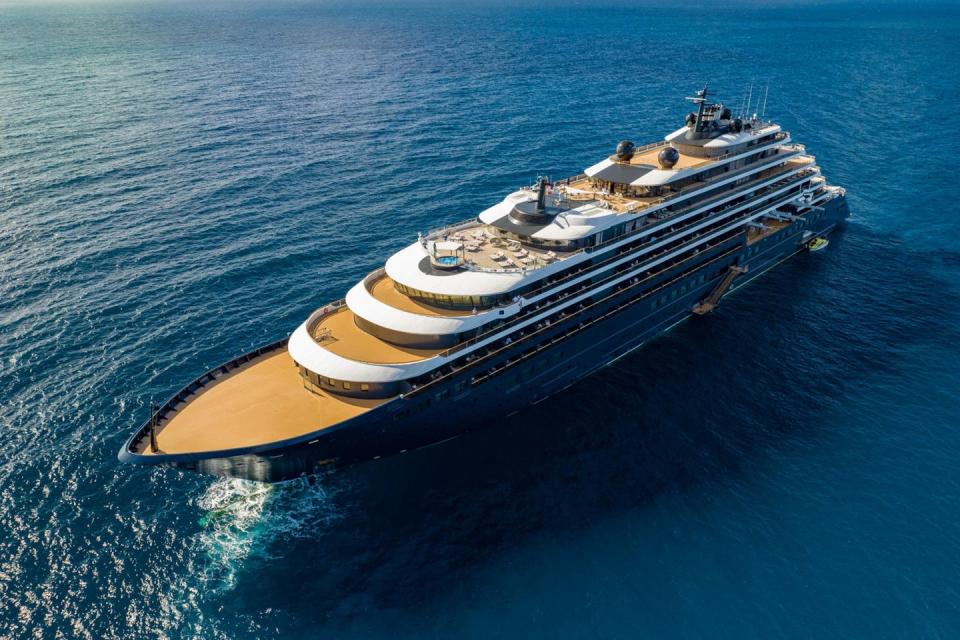 the ritz carlton yacht collection veranda luxury cruise lines