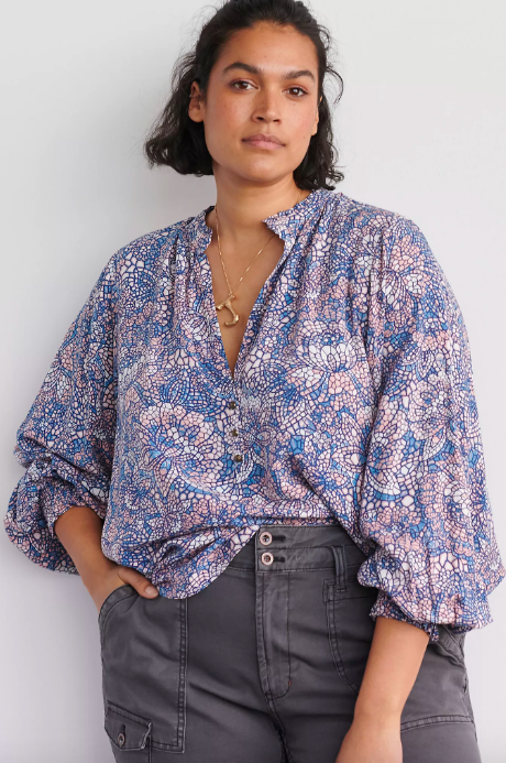 Colette Peasant Blouse. Image via Anthropologie.