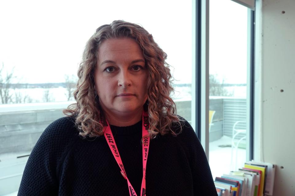 Ceri Jagt, a frontline service worker and President of CUPE 2197, says the shortage of foster care and treatment spaces puts staff and youth at risk.