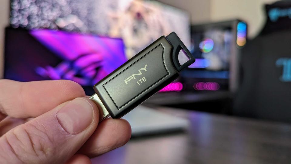 Image of PNY USB flash drives.