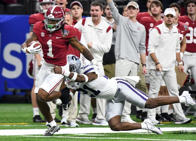 Alabama's Bryce Young, Will Anderson, Jr., and Jahmyr Gibbs