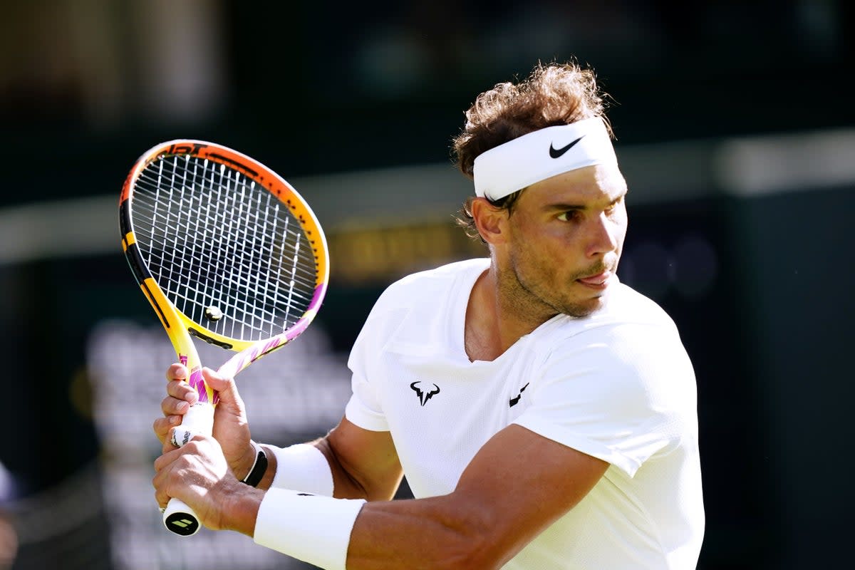 Rafael Nadal is doubtful to play at the French Open after pulling out of the Italian Open due to(Aaron Chown/PA) (PA Wire)