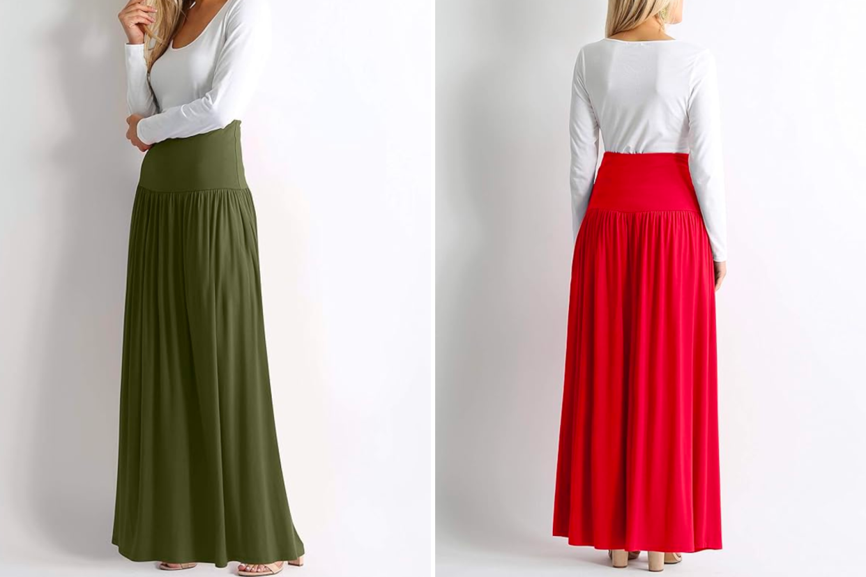 Simlu Ankle Length Maxi Skirt