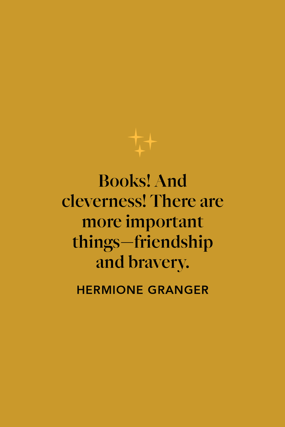 Hermione on friendship