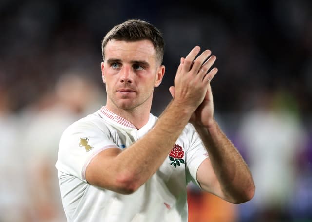 George Ford bemoaned England's first-half display