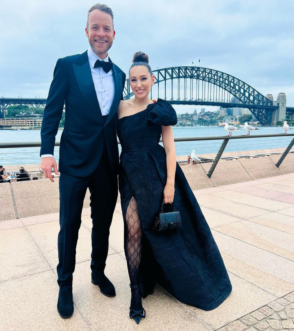 Hamish Blake and Zoë Foster Blake.