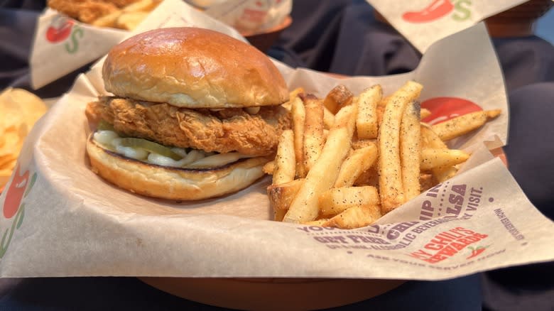  Crispy Chicken Sandwich meal