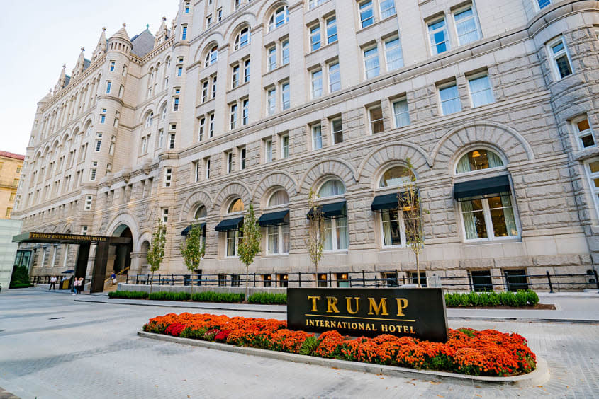 The former Trump International Hotel in Washington, D.C. 