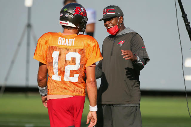 Task of continuing Tom Brady's run falls on Bucs' Byron Leftwich. Success  here can open head coaching shots.