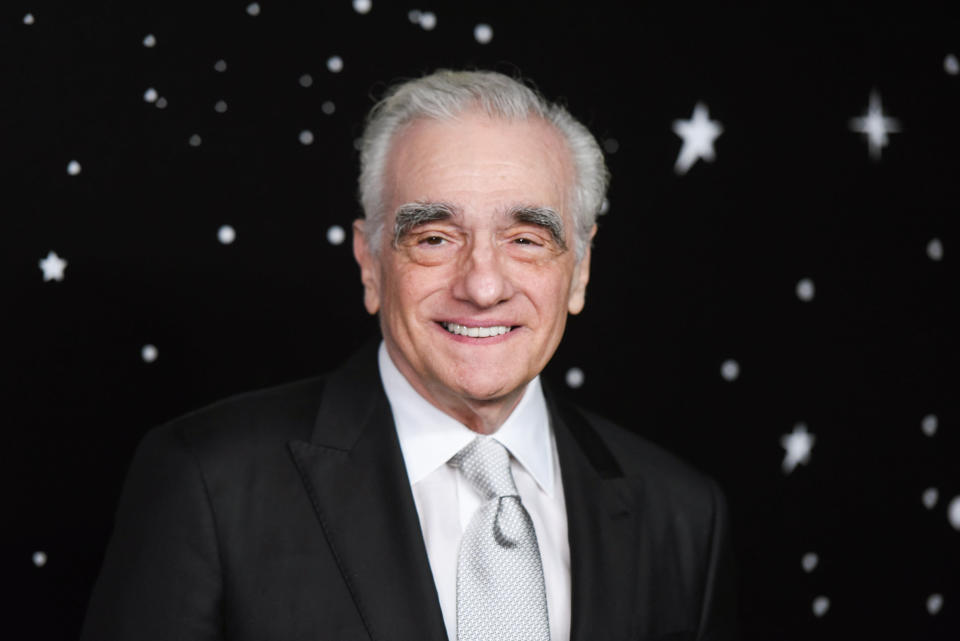 Closeup of Martin Scorsese