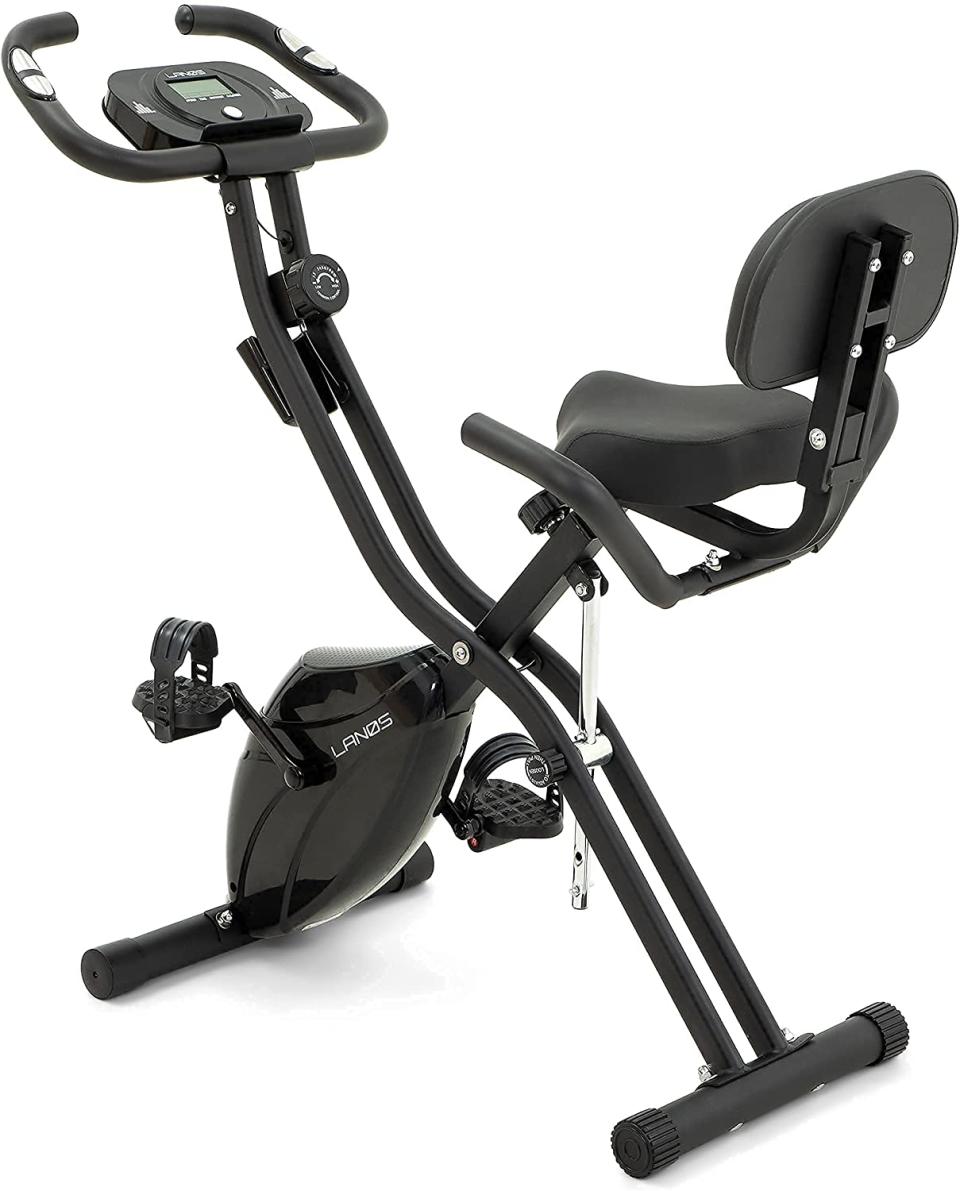 Lanos folding exercise bike, exercise bikes for seniors