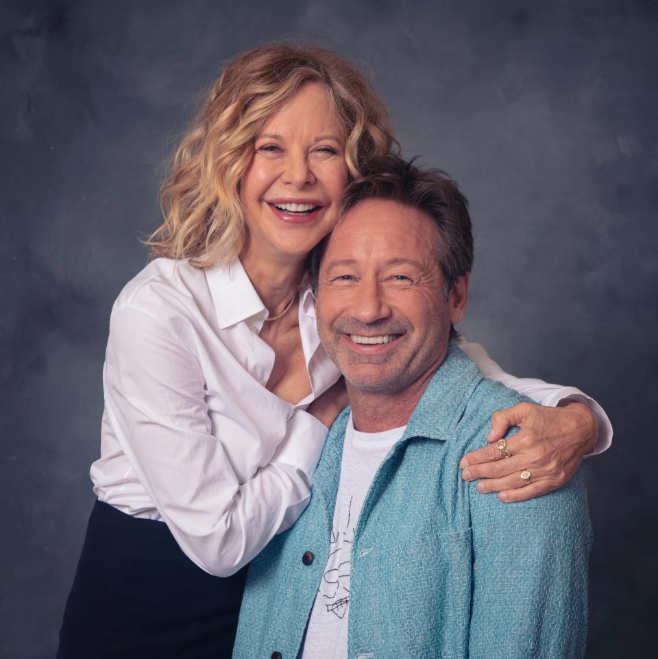 Meg Ryan and David Duchovny star in “What Happens Later."